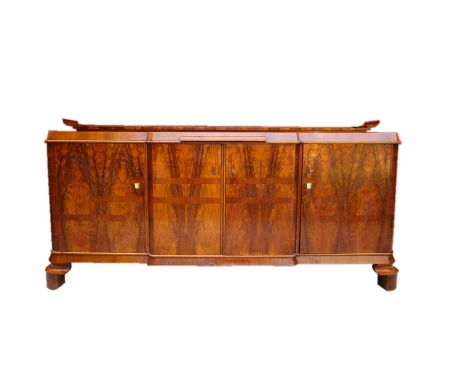 Palisandrowy bufet ART DECO z 1930 roku  