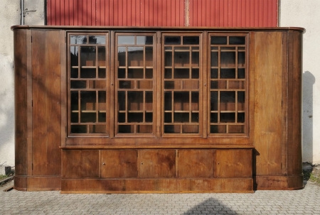 Zabudowa biblioteczna Art Deco. Ok 1930 rok.